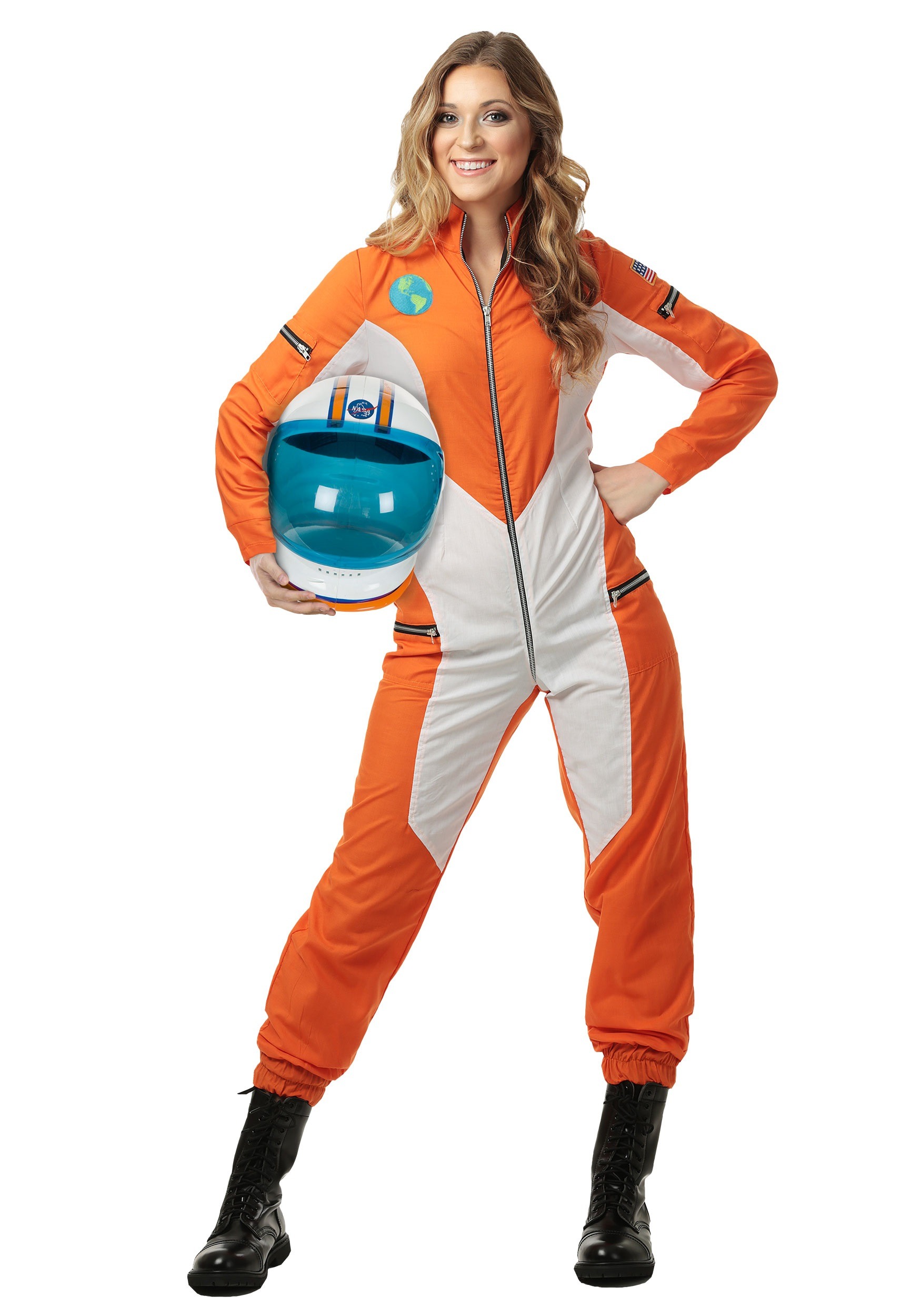 Women’s Astronaut Jumpsuit Costume