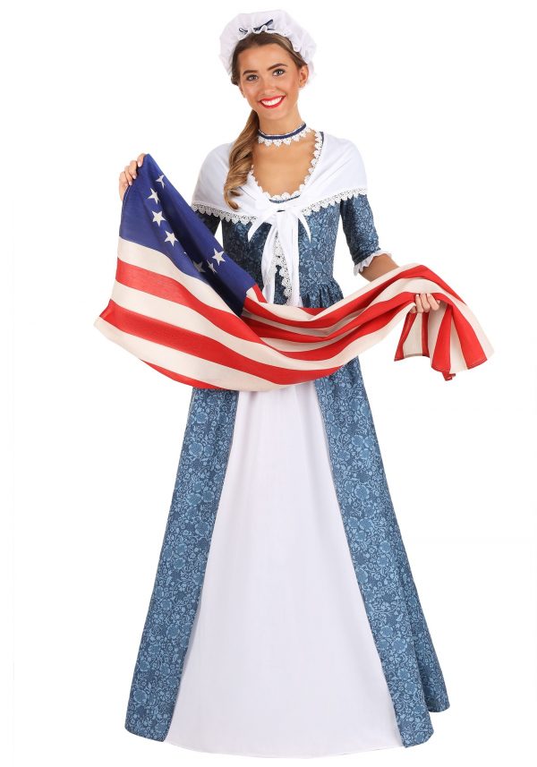 Women's Betsy Ross Costume Dress