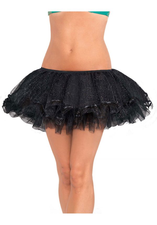 Women's Black Shimmer Tutu