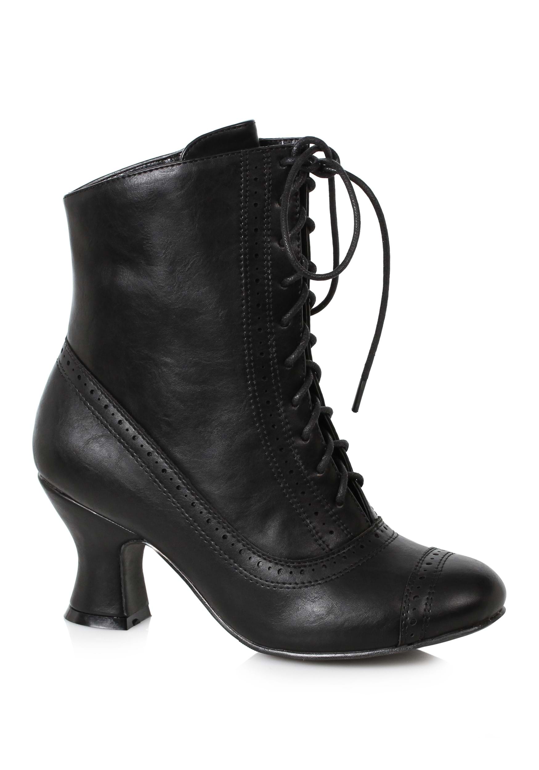 Women’s Black Victorian Boots