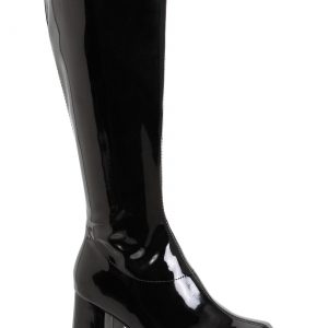 Women's Black Wide Width Gogo Boots