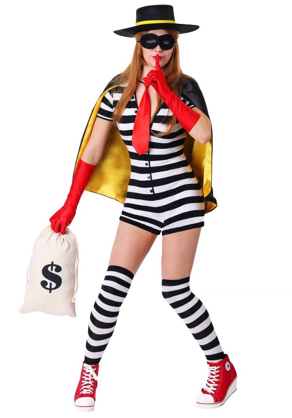 Women's Burglar Costume
