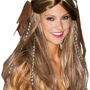 Women's Caribbean Pirate Wench Wig