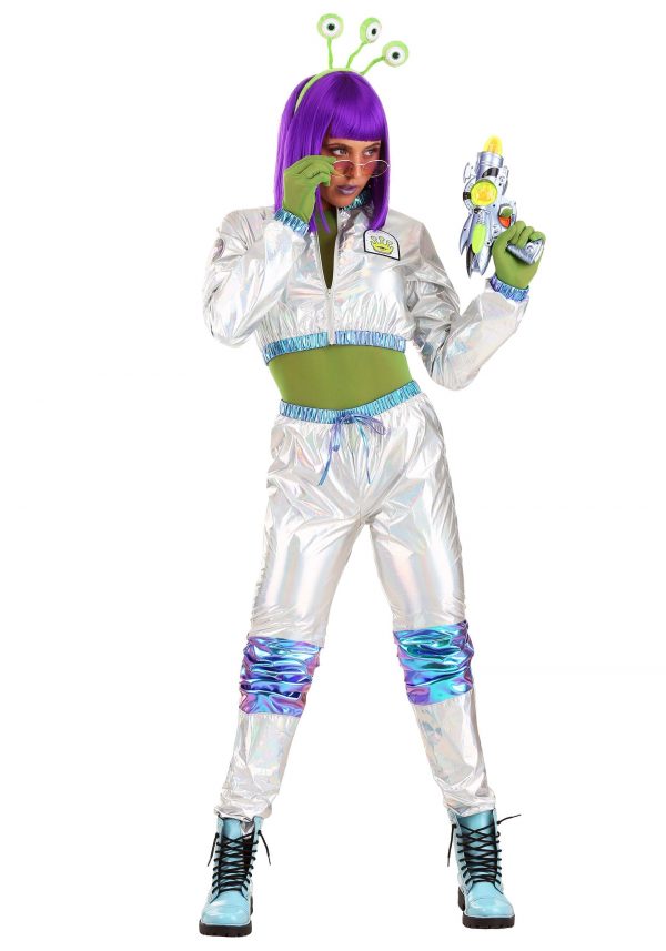 Women's Cosmonaut Alien Costume