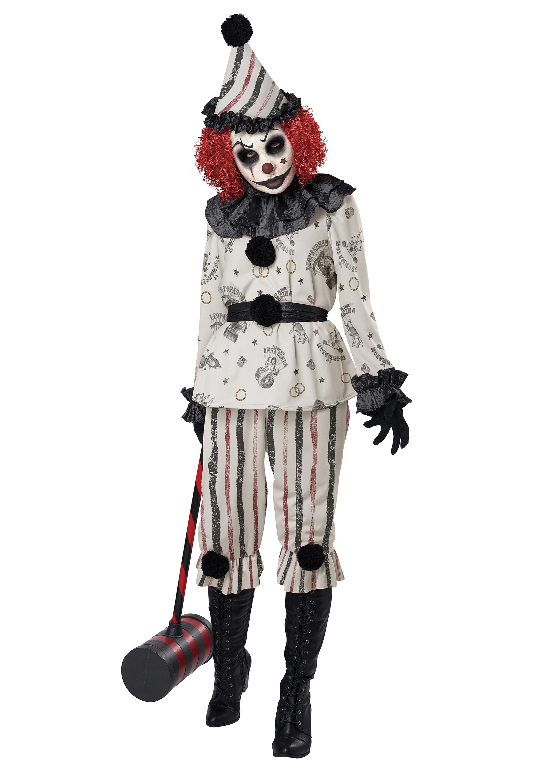 Women’s Creeper Clown Costume