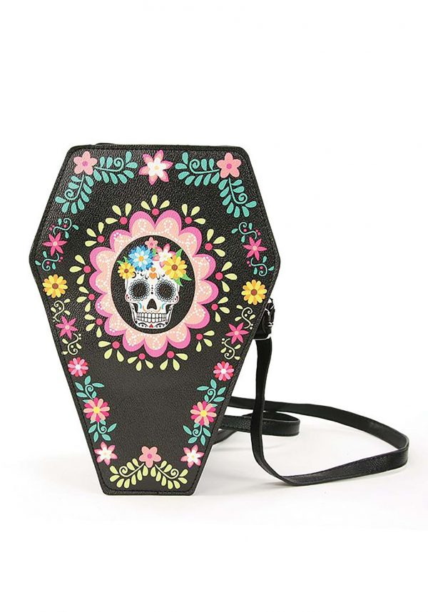 Women's Day of the Dead Coffin Purse