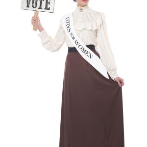 Women's English Suffragette Costume