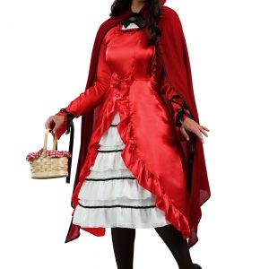 Womens Fairytale Red Riding Hood Costume