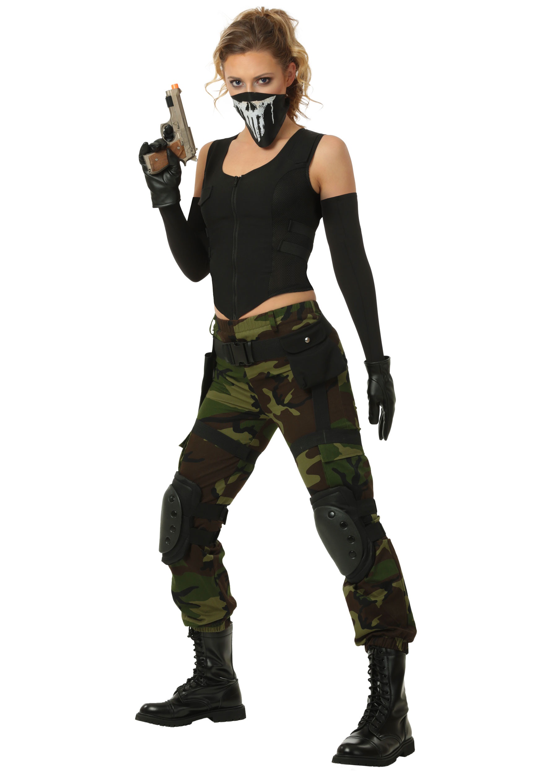 Women’s Fighting Soldier Costume