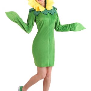 Women's Flower Hoodie Dress