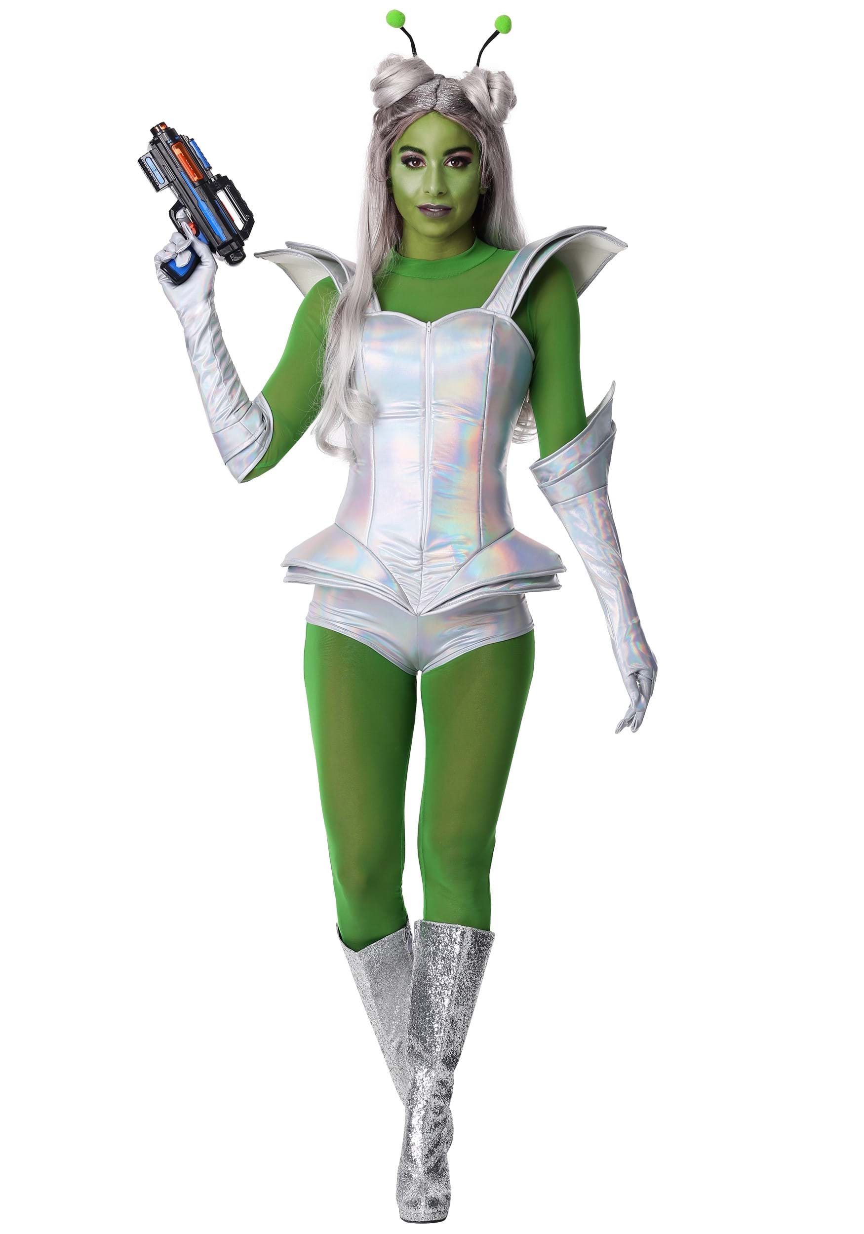 Women’s Galactic Alien Babe Costume