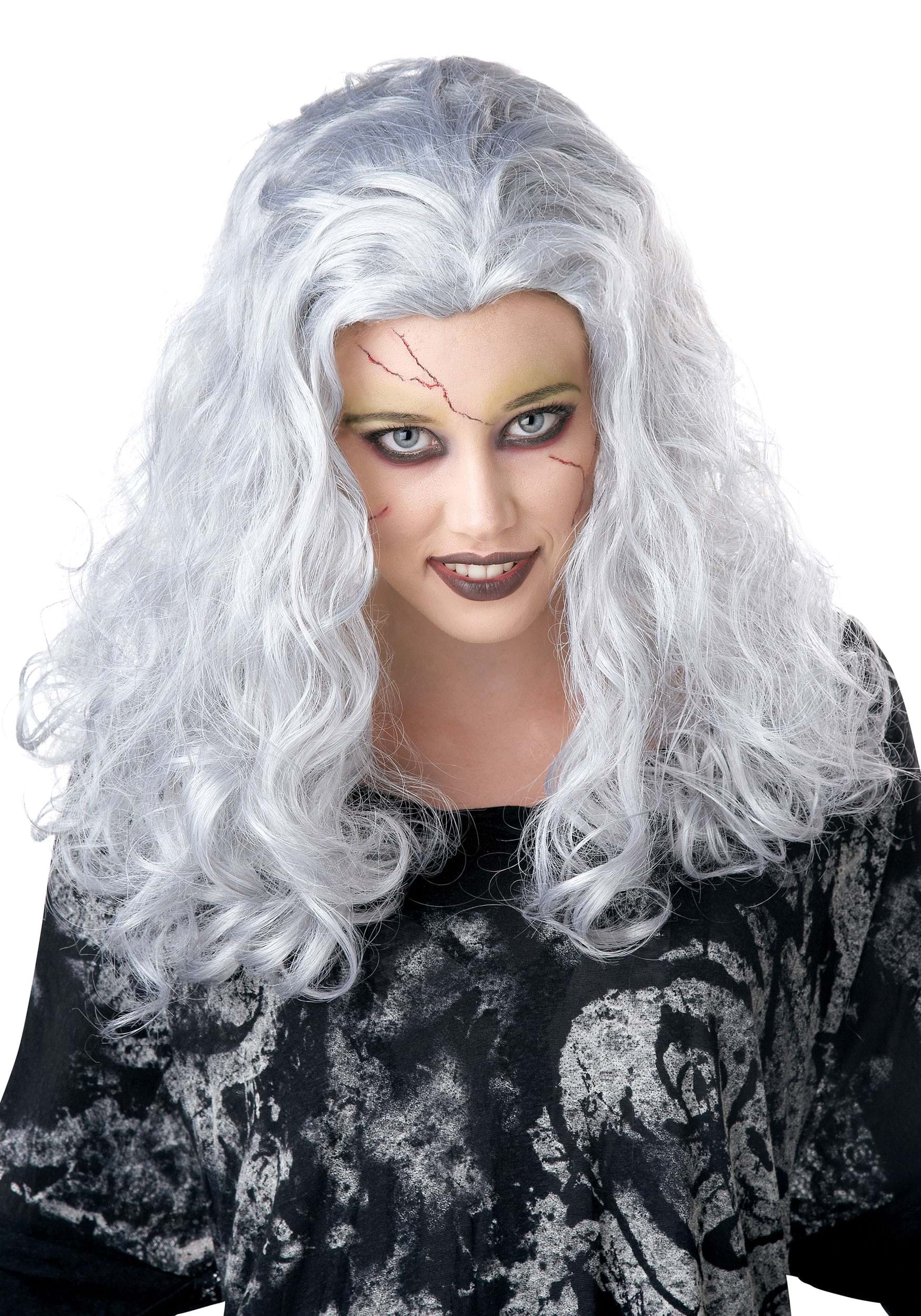Women’s Ghostly White Wig