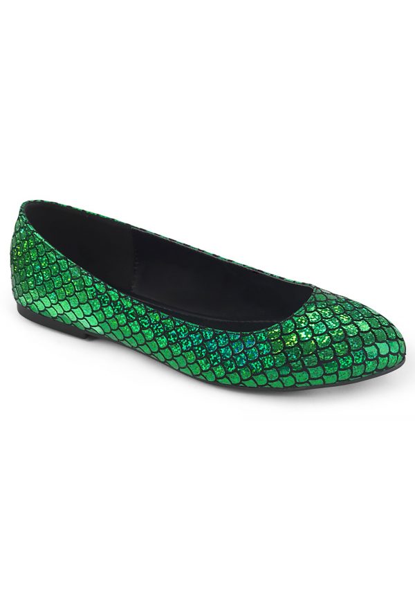 Women's Green Mermaid Shoes