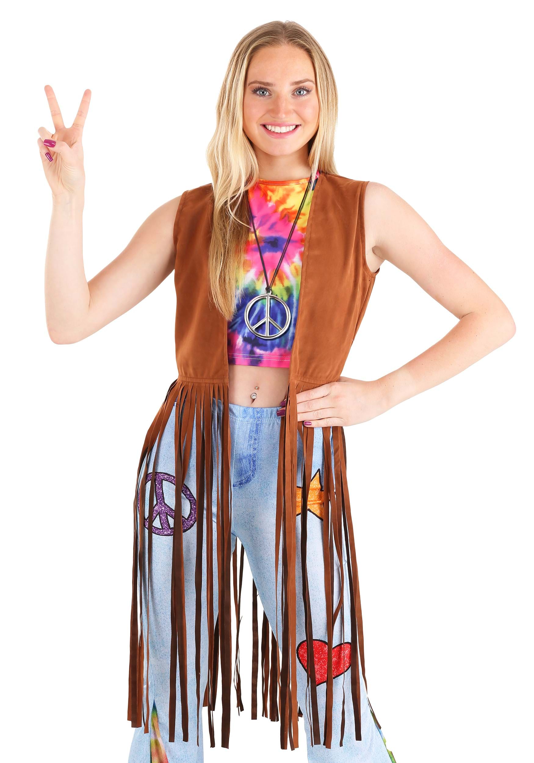 Women’s Hippie Costume Vest