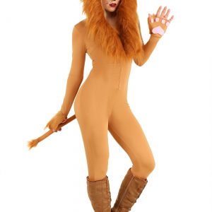 Women's Hooded Lion Costume