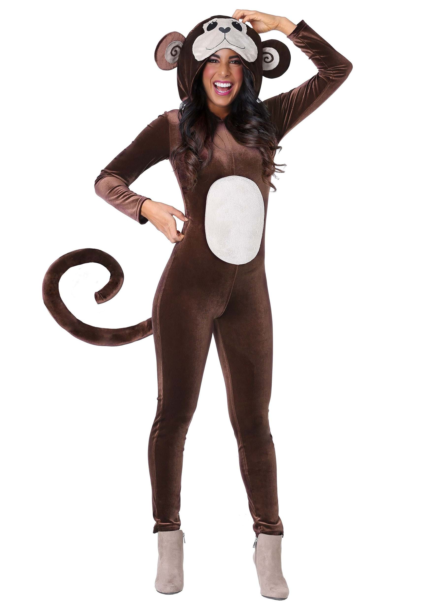 Women’s Jumpsuit Monkey Around Costume