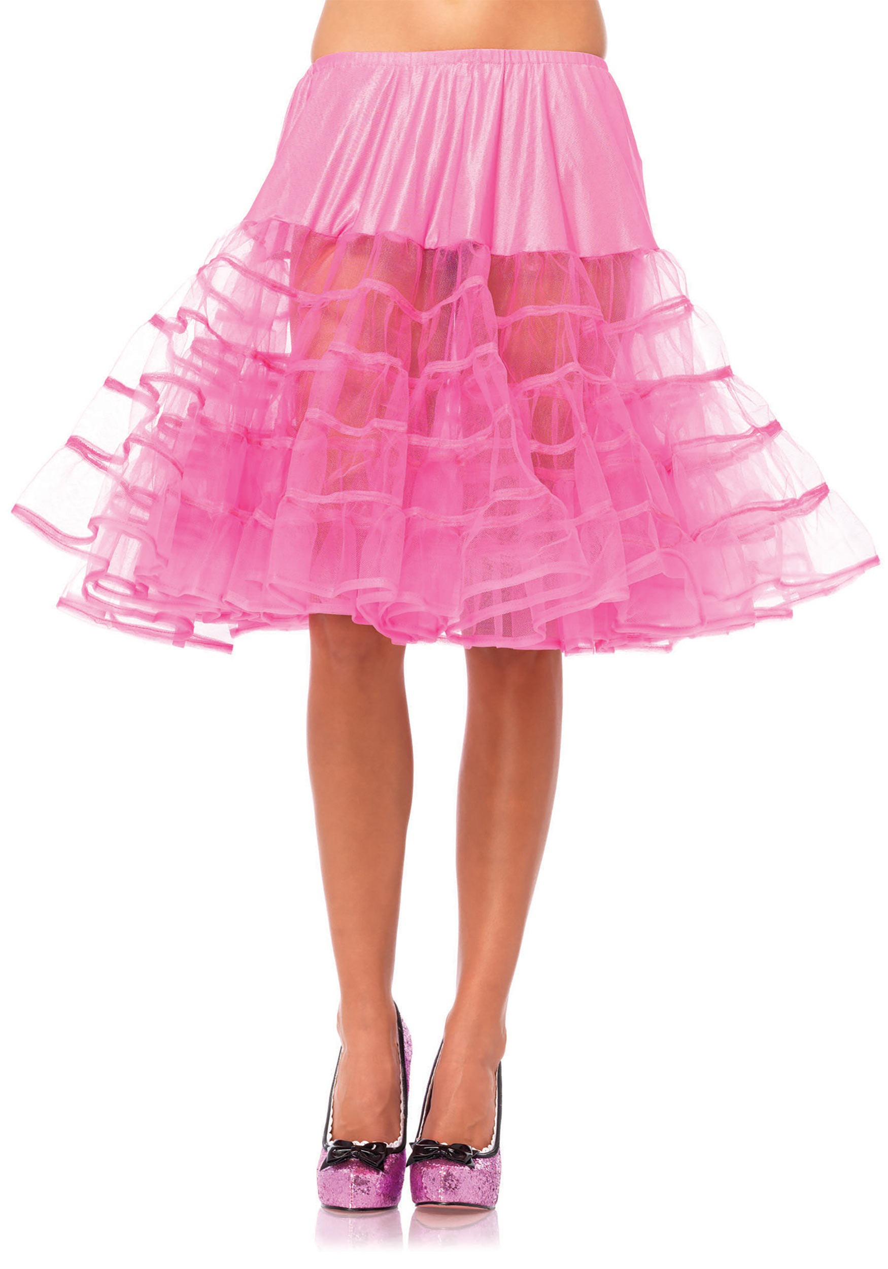 Women’s Knee Length Pink Petticoat