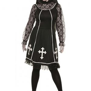 Women's Lace Nun Costume