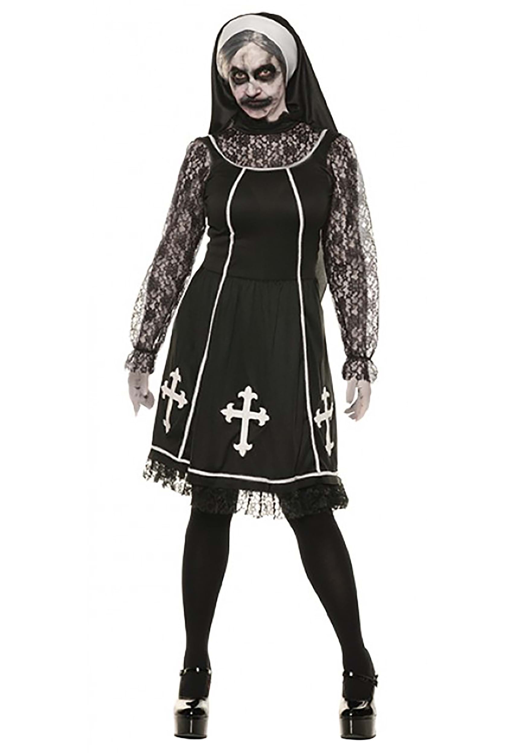 Women’s Lace Nun Costume