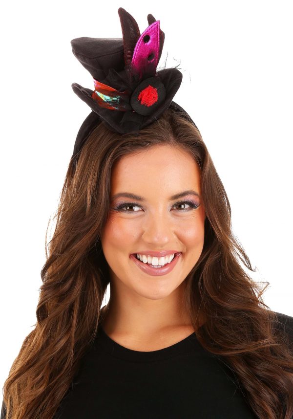 Women's Ladybug Cocktail Mini Top Hat
