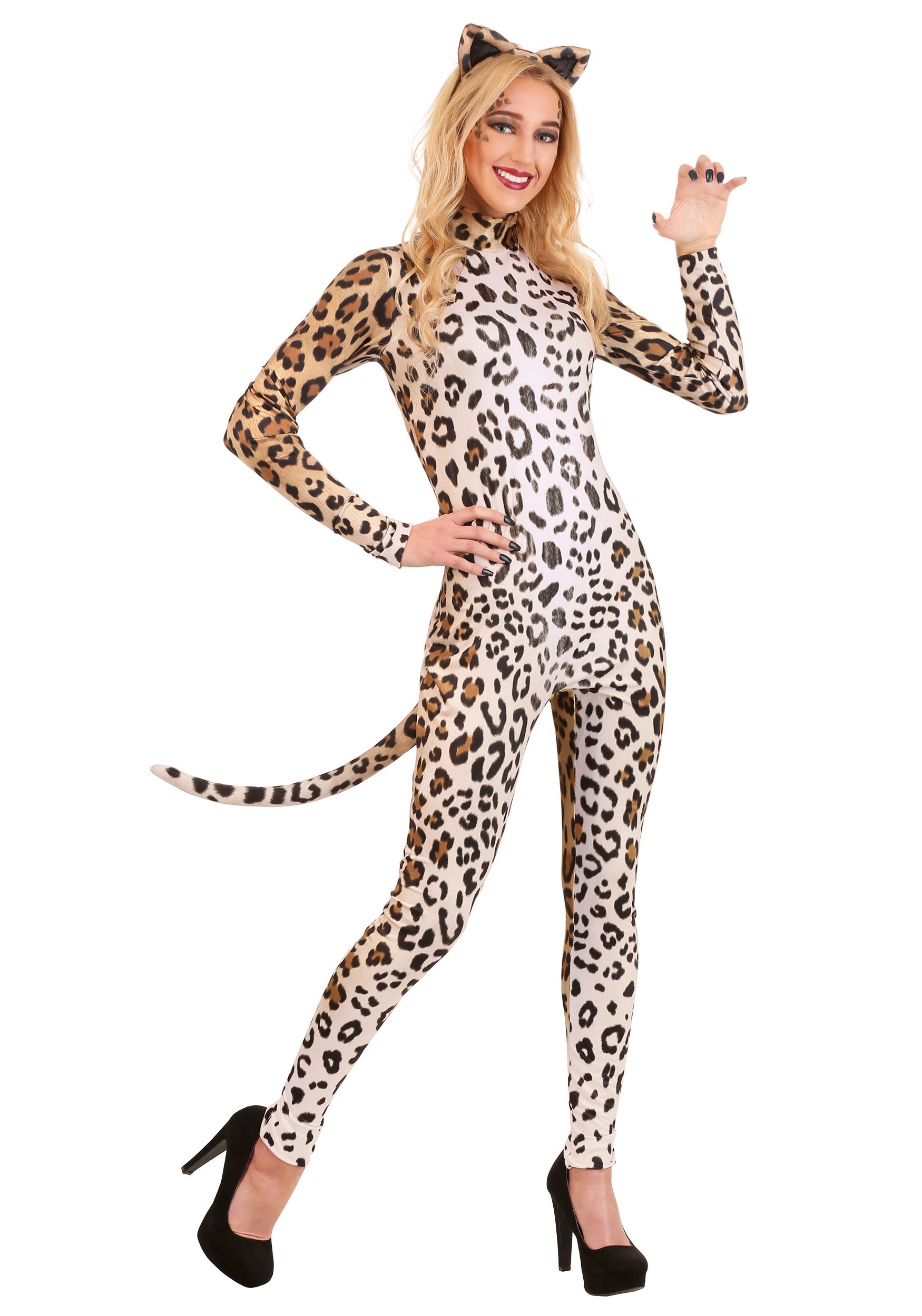 Women’s Leopard Catsuit