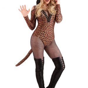 Women's Leopard Leotard Costume