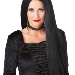 Women's Long Black Witch Wig