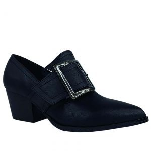 Women's Matte Black Pilgrim Shoes