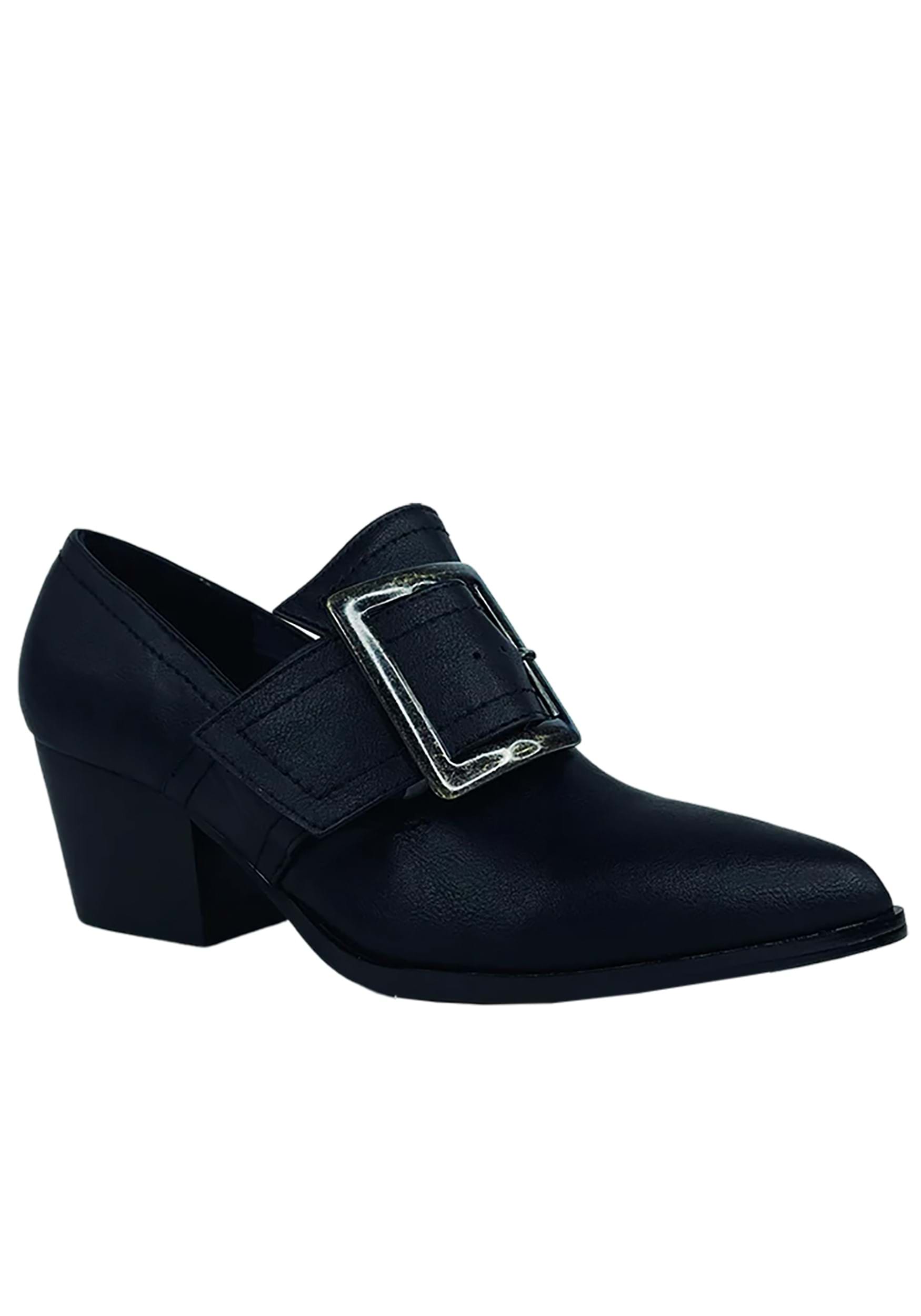 Women’s Matte Black Pilgrim Shoes