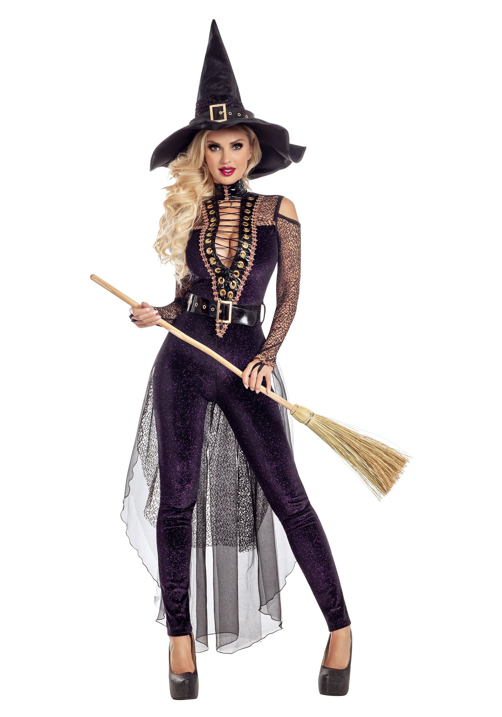 Women’s Midnight Violet Witch Costume