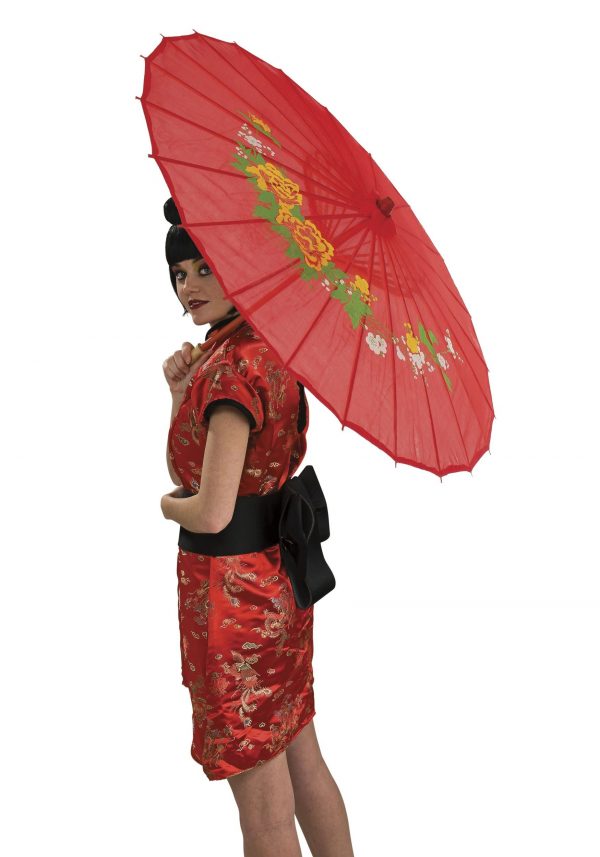 Women's Oriental Parasol Accessory