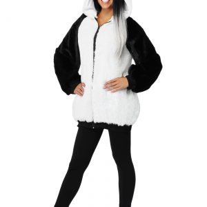 Women's Panda Hooded Jacket Costume