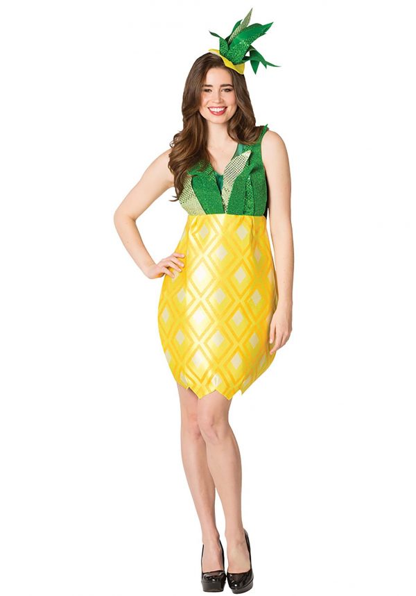 Women's Pineapple Dress Costume