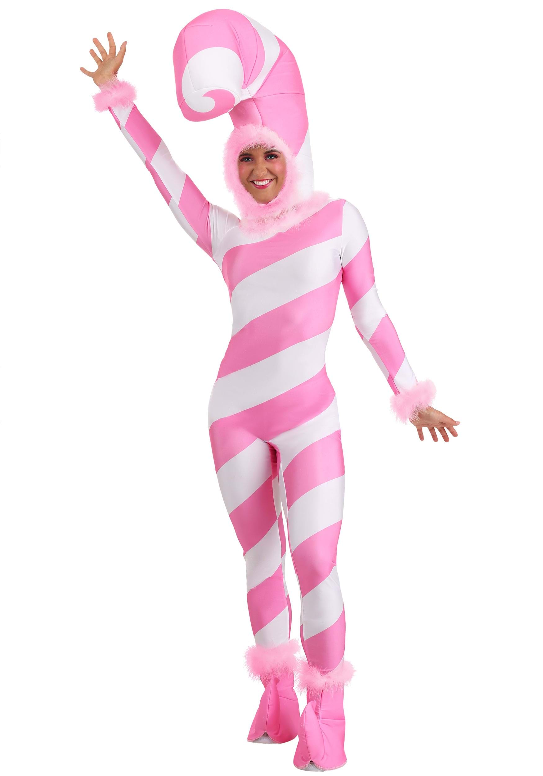 Women’s Pink Candy Cane Costume