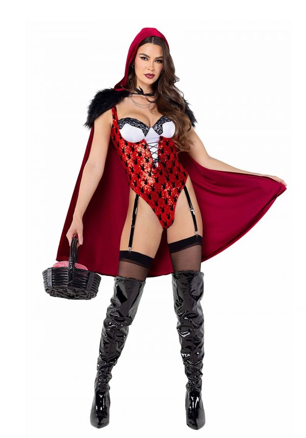 Women's Playboy Red Riding Hood Costume