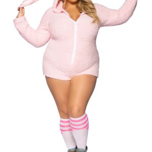 Women's Plus Cuddle Bunny Costume