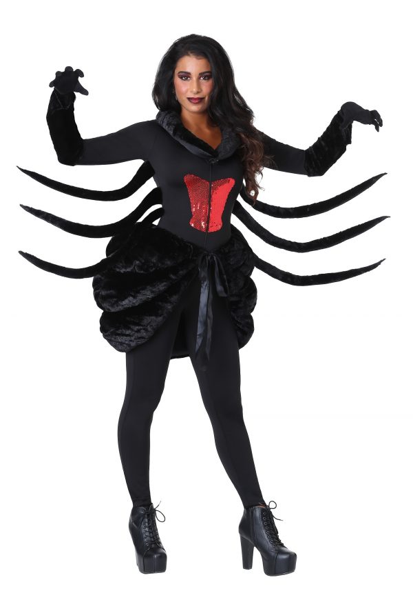 Women's Plus Size Black Widow Costume