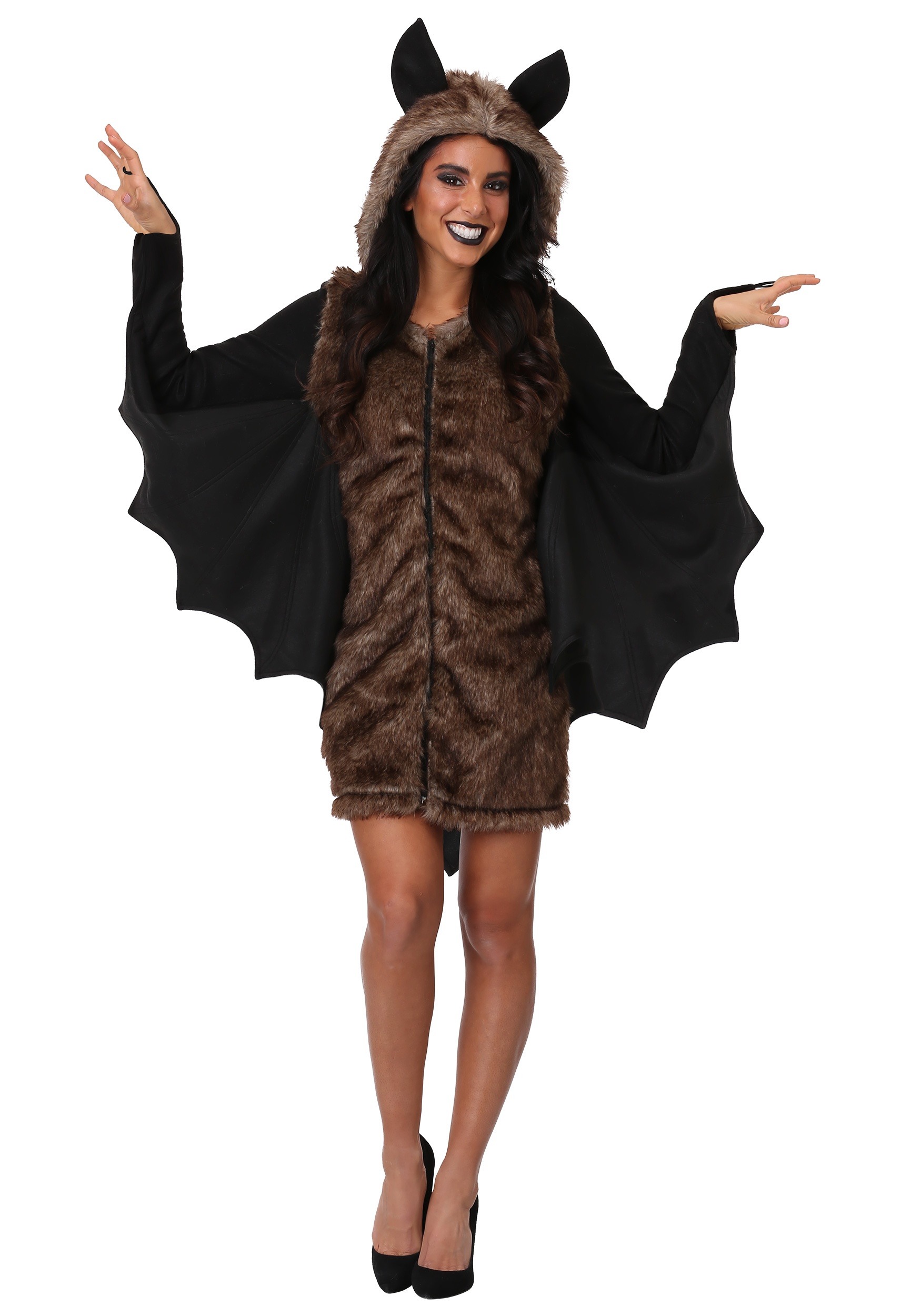 Women’s Plus Size Deluxe Bat Costume