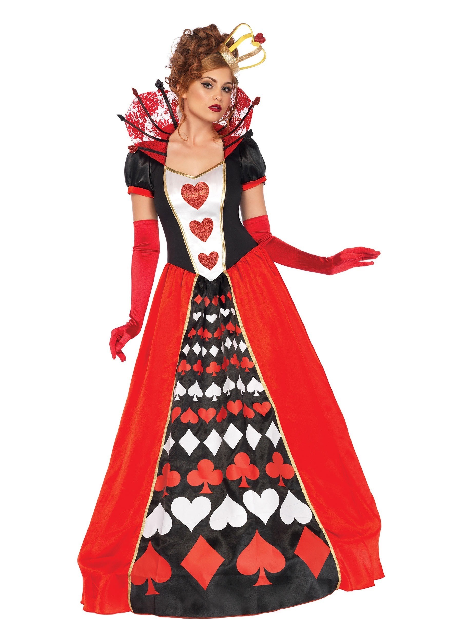 Women’s Plus Size Deluxe Queen of Hearts Costume