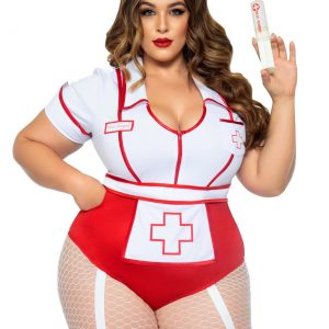 Women's Plus Size Feelgood Nurse Costume