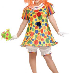 Women's Plus Size Giggles the Clown Costume