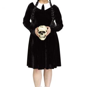 Women's Plus Size Gothic Girl Costume Dress
