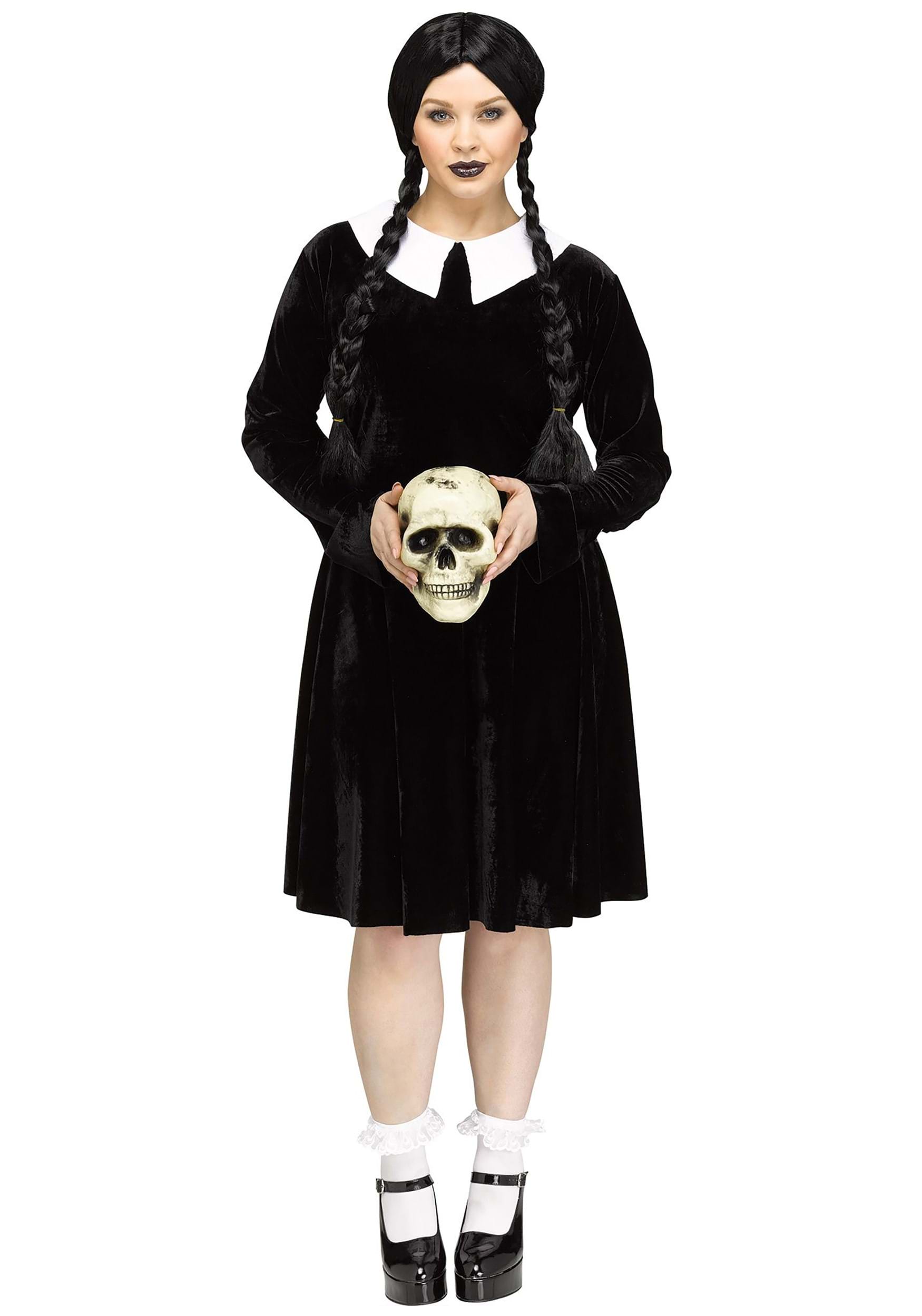 Women’s Plus Size Gothic Girl Costume Dress