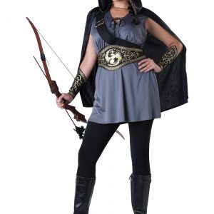 Women's Plus Size Huntress Costume