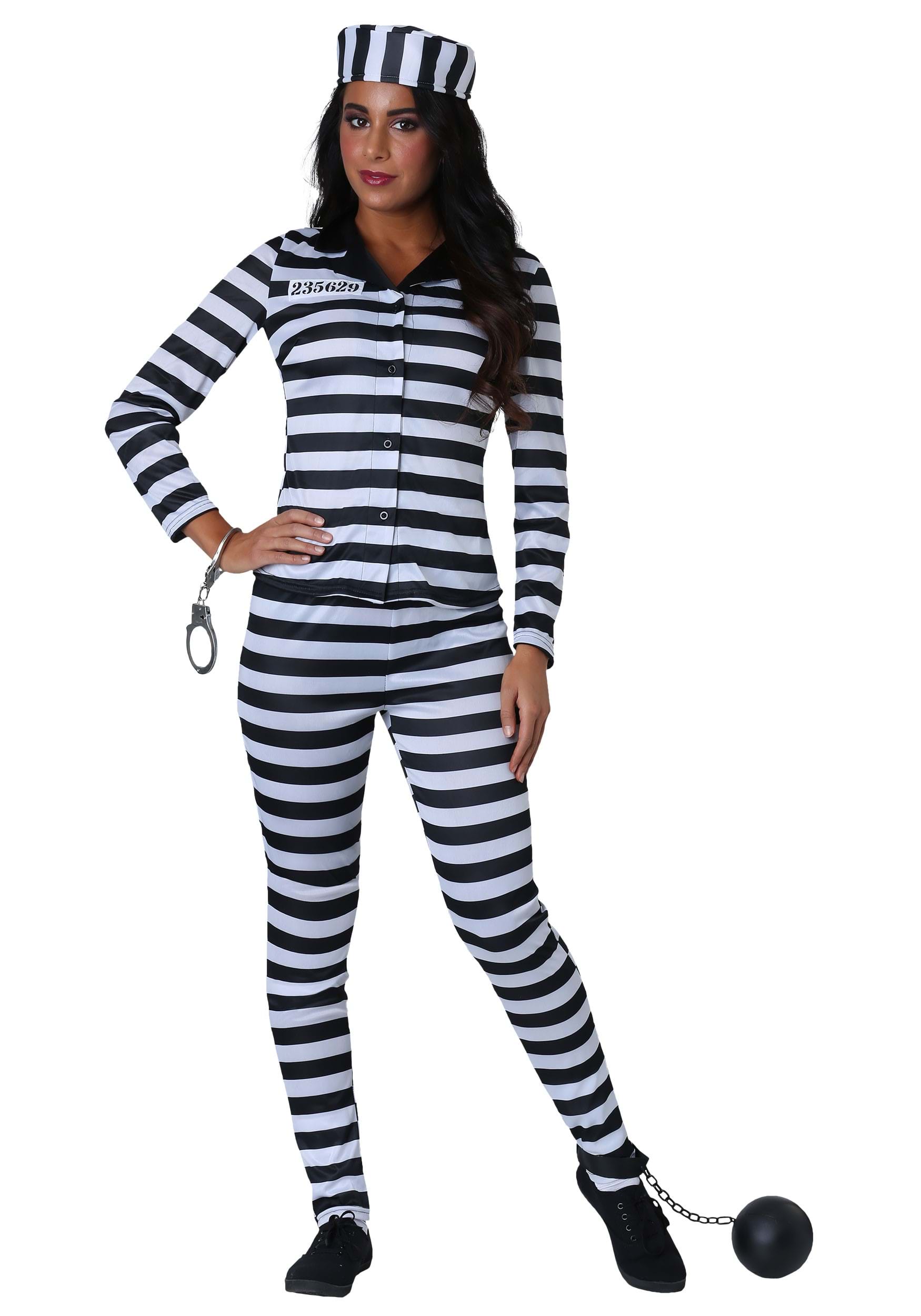 Women’s Plus Size Incarcerated Cutie Costume