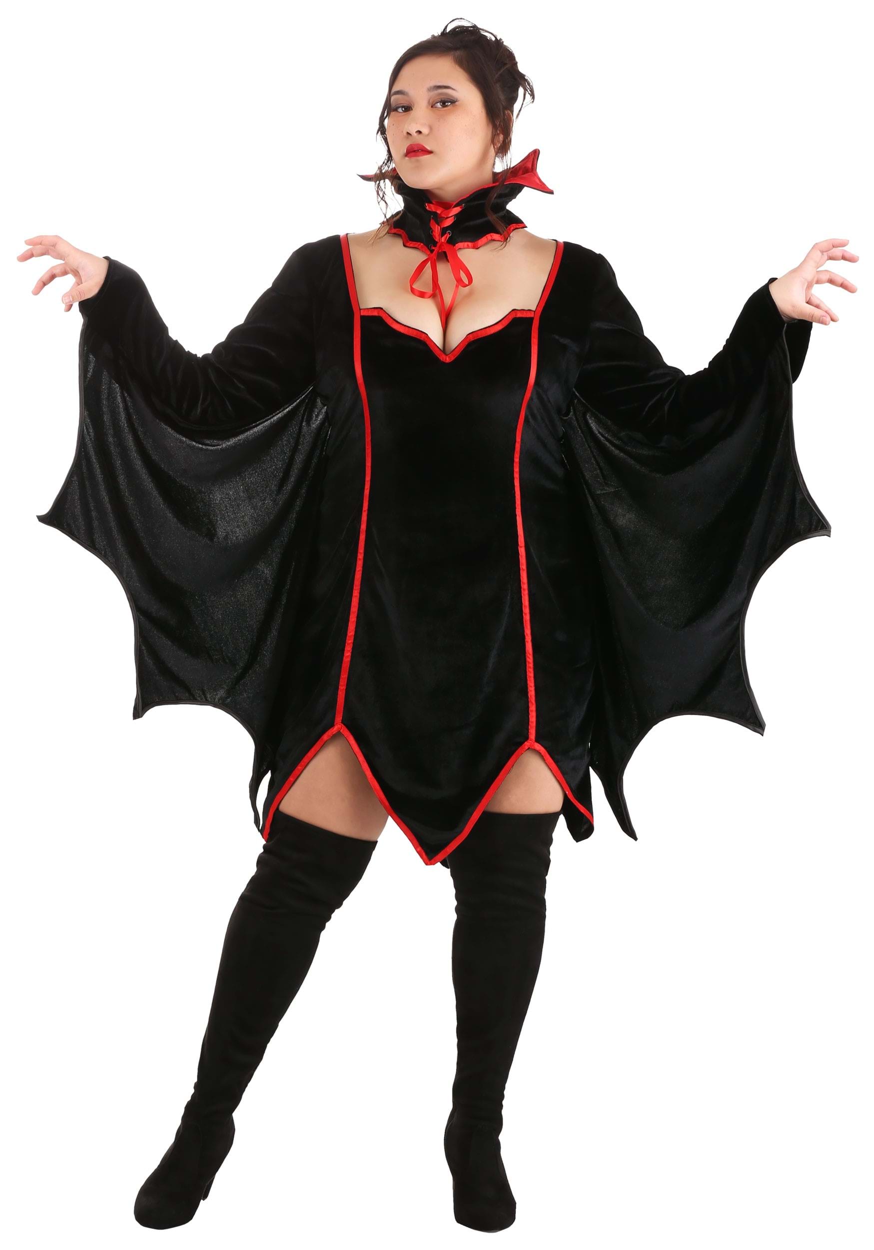 Women's Plus Size Lady Dracula Costume