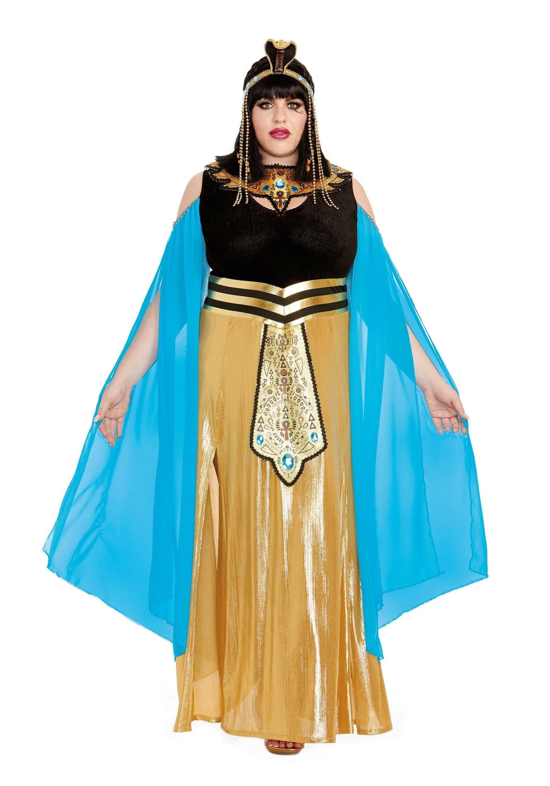 Women’s Plus Size Queen Cleopatra Adult Costume