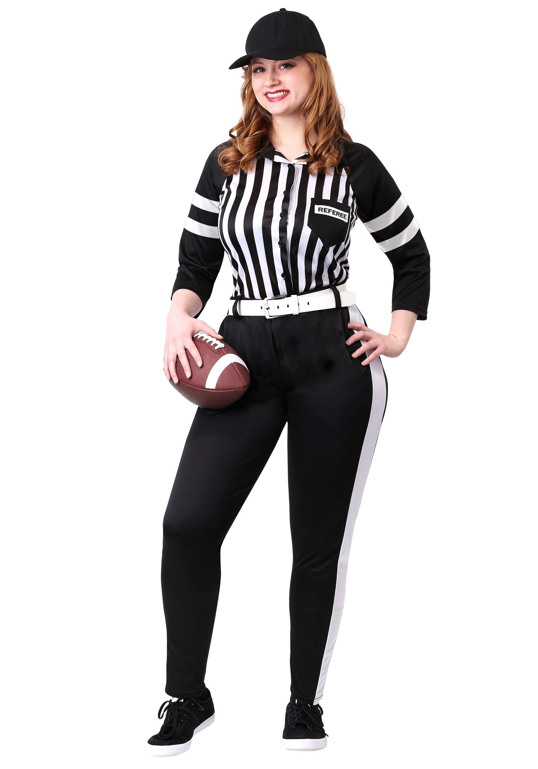 Women’s Plus Size Referee Costume