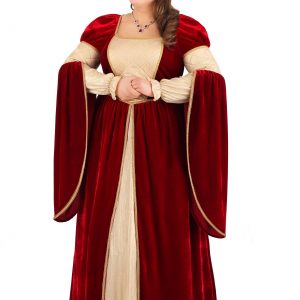 Women's Plus Size Regal Renaissance Queen Costume