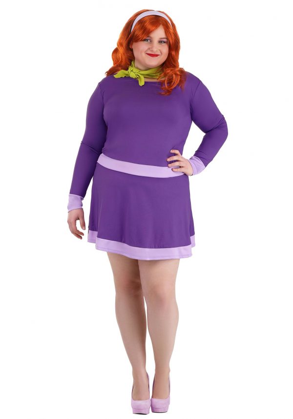 Women's Plus Size Scooby Doo Daphne Costume